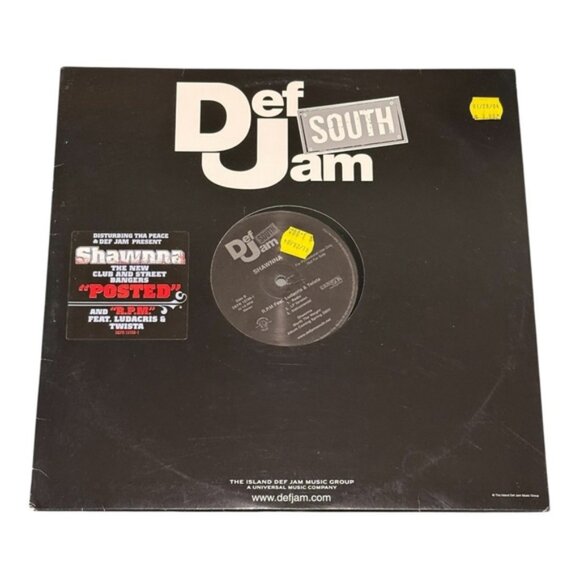 Shawnna Vinyl Record Def Jam South Rap Hip Hop RPM Ludacris Twista 2003 Promo - Picture 1 of 6